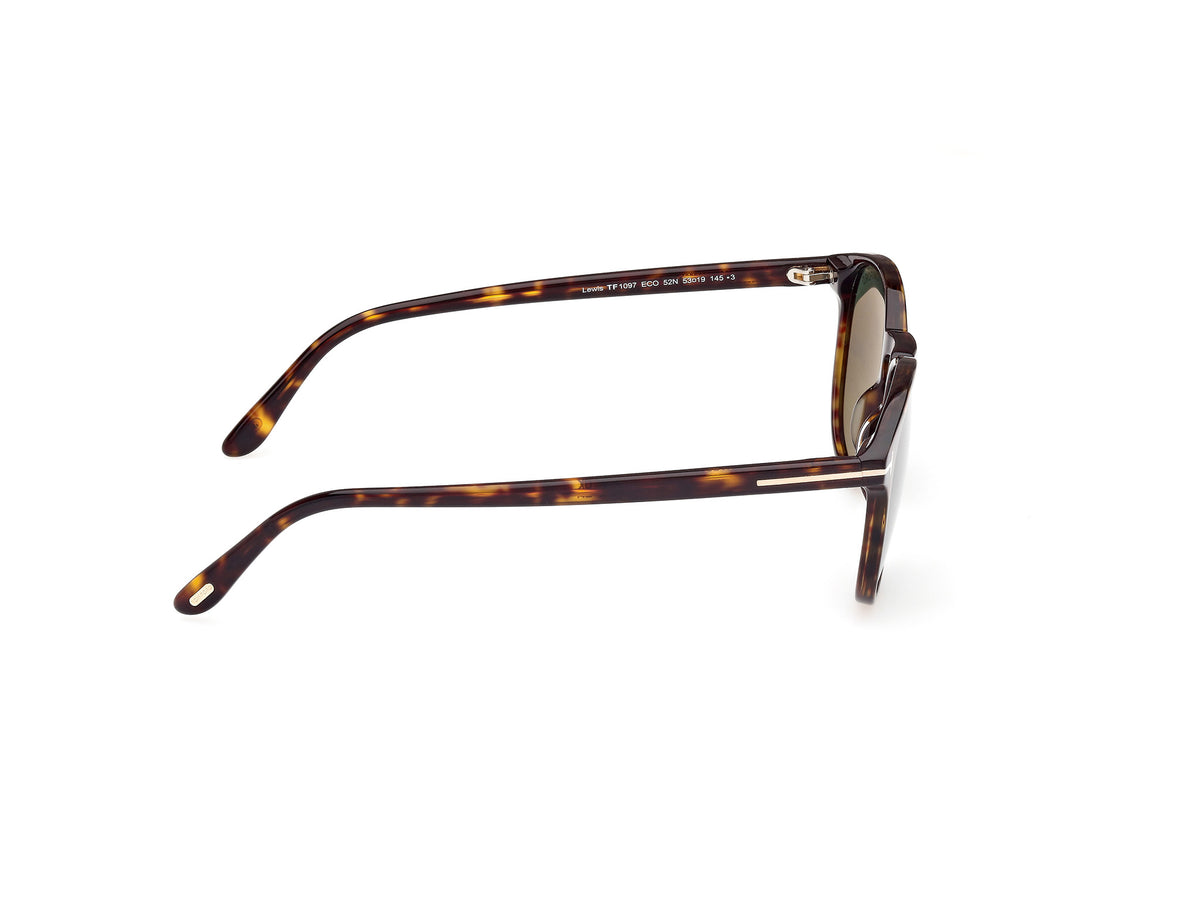 Tom Ford FT10975352N Dark Havana / Green - Blue Star Eyewear