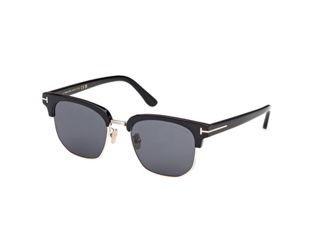 Tom Ford FT1165-K5401A Shiny Black  / Smoke - Blue Star Eyewear