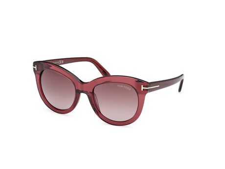 Tom Ford FT11895369T Shiny Bordeaux / Gradient Bordeaux - Blue Star Eyewear