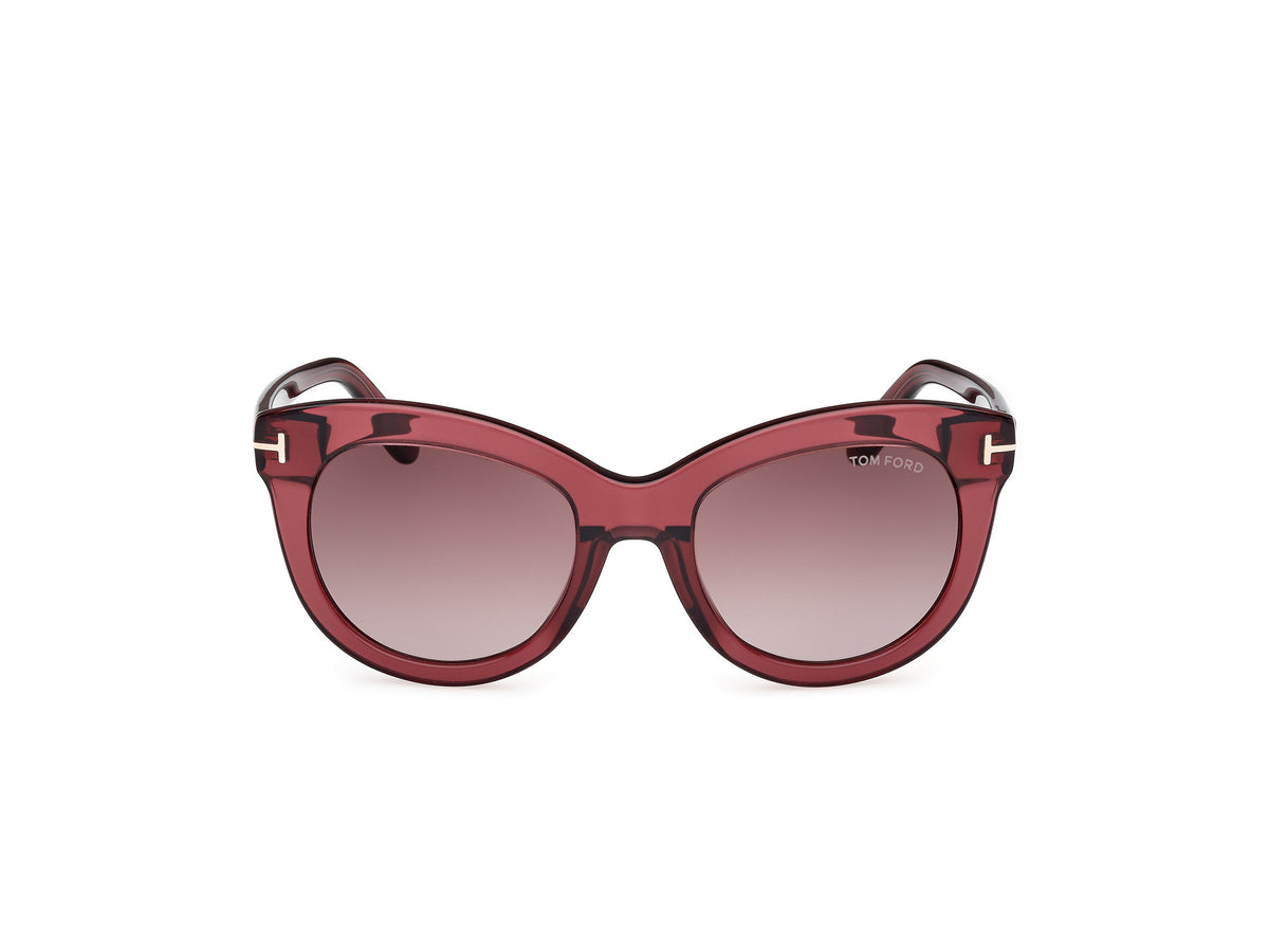 Tom Ford FT11895369T Shiny Bordeaux / Gradient Bordeaux - Blue Star Eyewear
