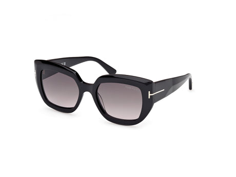 Tom Ford FT11925301B Shiny Black  / Gradient Smoke - Blue Star Eyewear