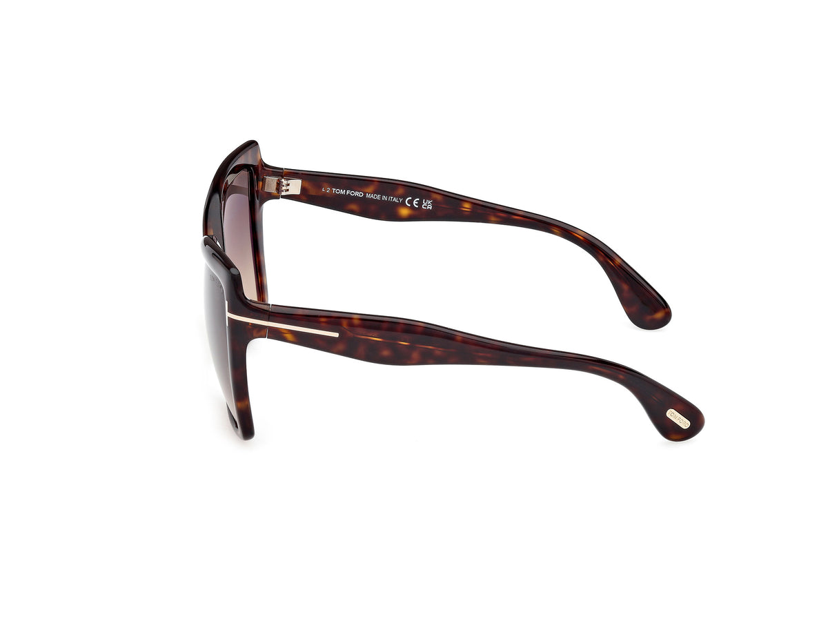 Tom Ford FT1195 52B 63 Dark Havana / Gradient Smoke - Blue Star Eyewear