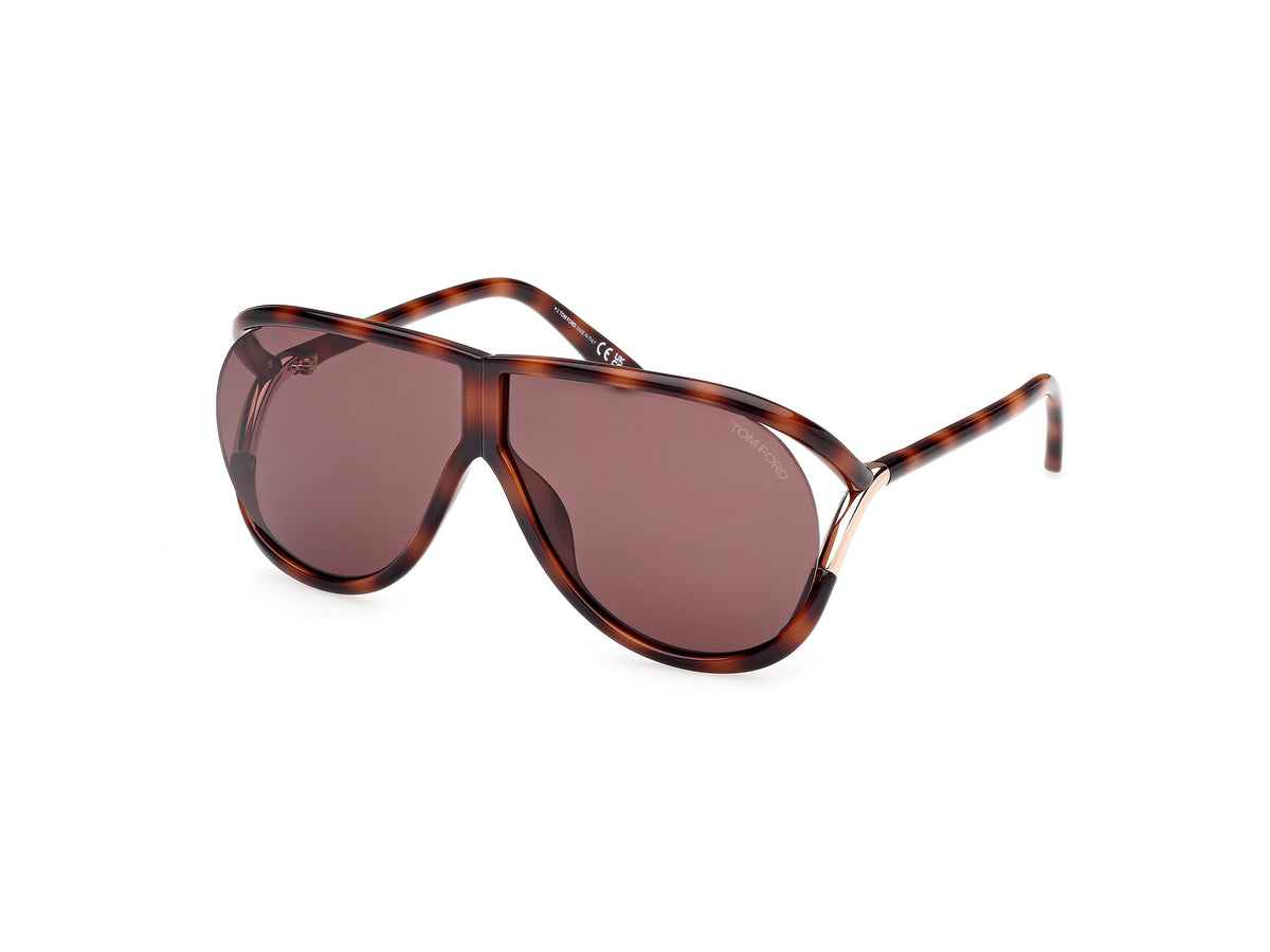 Tom Ford FT1197 65 53E Blonde Havana / Brown - Blue Star Eyewear