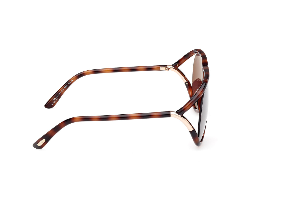 Tom Ford FT1197 65 53E Blonde Havana / Brown - Blue Star Eyewear