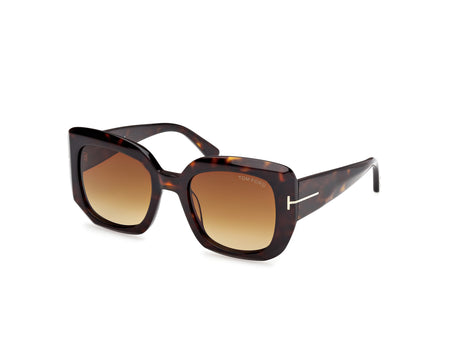 Tom Ford FT122052F52 dark havana / gradient brown