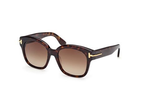 Tom Ford FT123552F55 dark havana / gradient brown