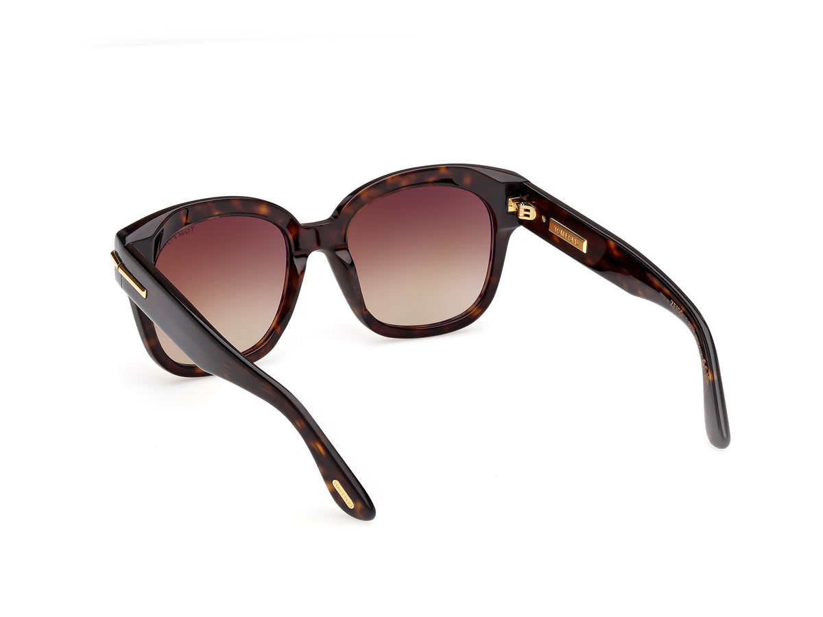 Tom Ford FT123552F55 dark havana / gradient brown