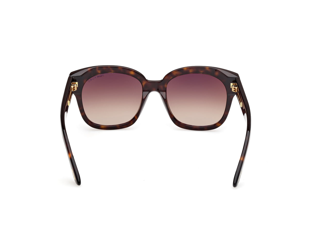 Tom Ford FT123552F55 dark havana / gradient brown
