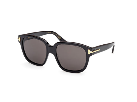 Tom Ford FT1236-F01A58 shiny black  / smoke