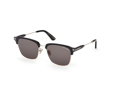 Tom Ford FT1242-K5601A Shiny Black  / Smoke - Blue Star Eyewear