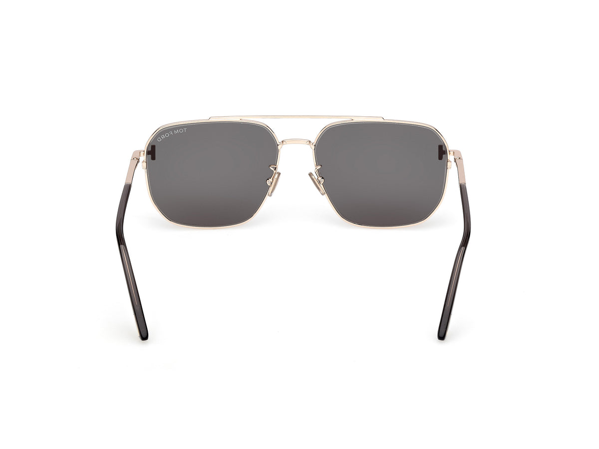 Tom Ford FT1249-K6128N Shiny Rose Gold / Green - Blue Star Eyewear