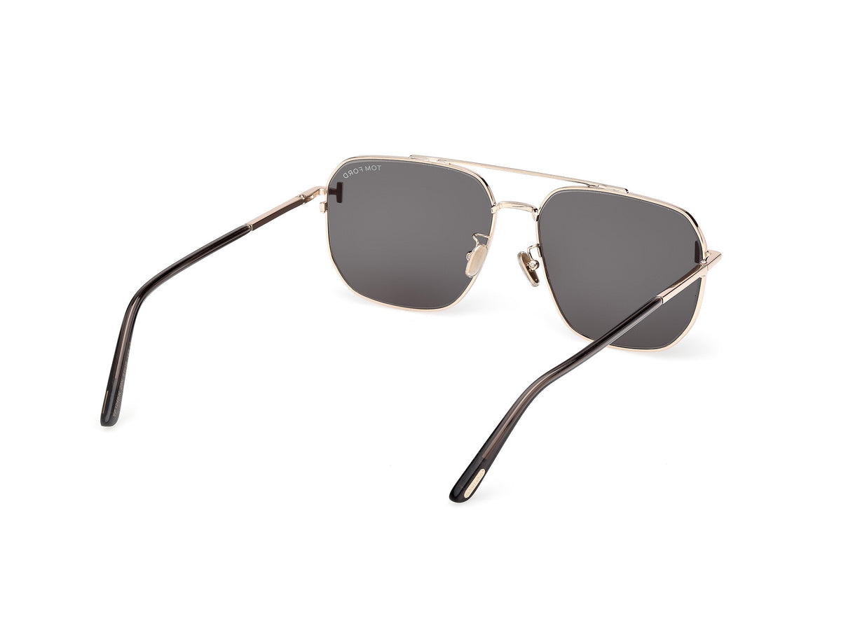 Tom Ford FT1249-K6128N Shiny Rose Gold / Green - Blue Star Eyewear