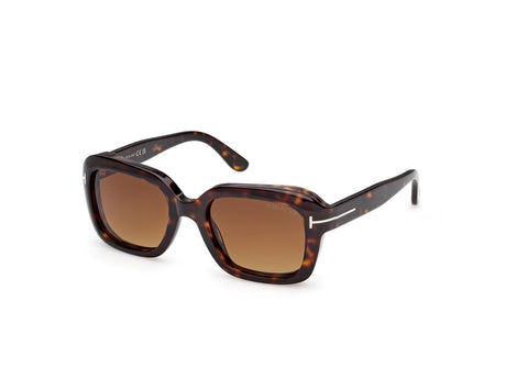 Tom Ford FT128352F52 dark havana / gradient brown