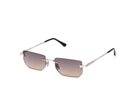 Tom Ford FT13555316B shiny palladium / gradient smoke