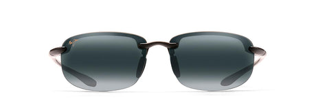 Maui Jim Hookipa G807N-0225 Gloss Black/ Neutral Grey Asian Fit - Blue Star Eyewear