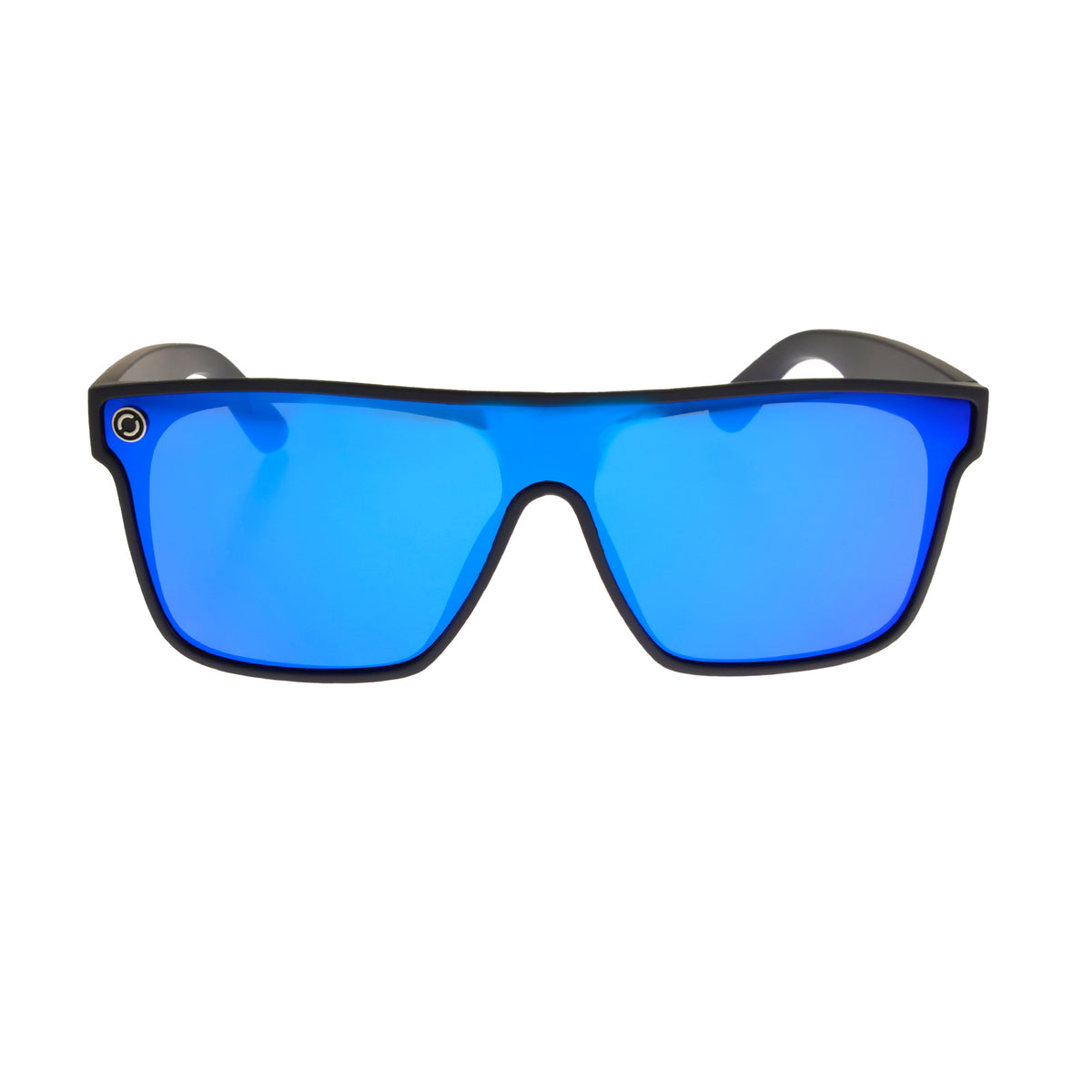 Oxide Galaxy Matt Black - Blue Mirror
