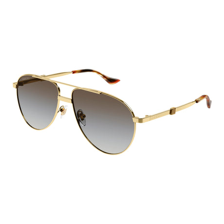 Gucci GG1440S004 Gold/ Brown Lens