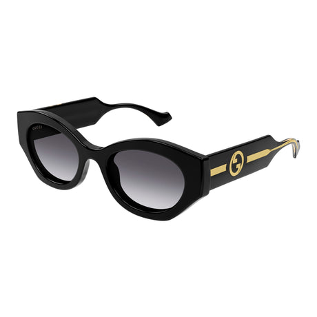 Gucci GG1553S001 Black/ Grey Lens - Blue Star Eyewear