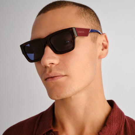 Gucci GG1668S002 Havana/ Blue Lens
