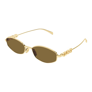 Gucci GG1802S005 Gold/ Brown Lens