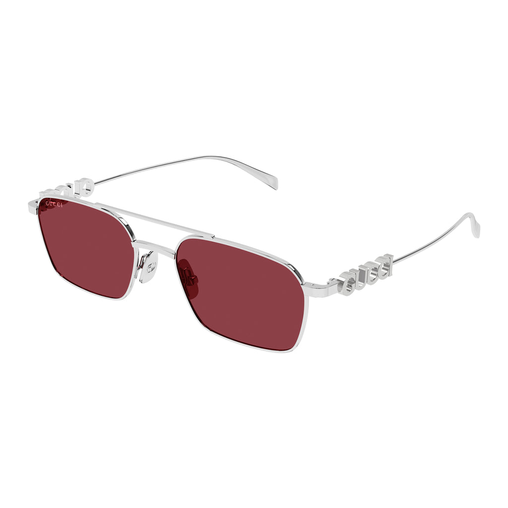 Gucci GG1804S004 Silver/ Red