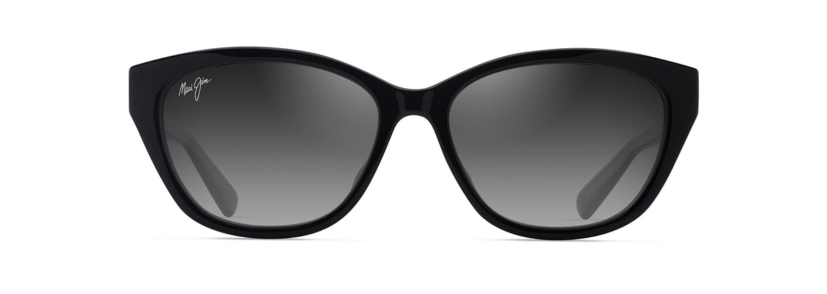 Maui Jim Punono GS344-02 Shiny Black/ Neutral Grey