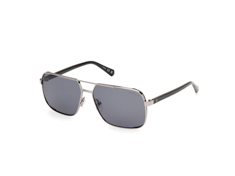 Guess GU0011908D58 shiny gunmetal  / smoke polarized