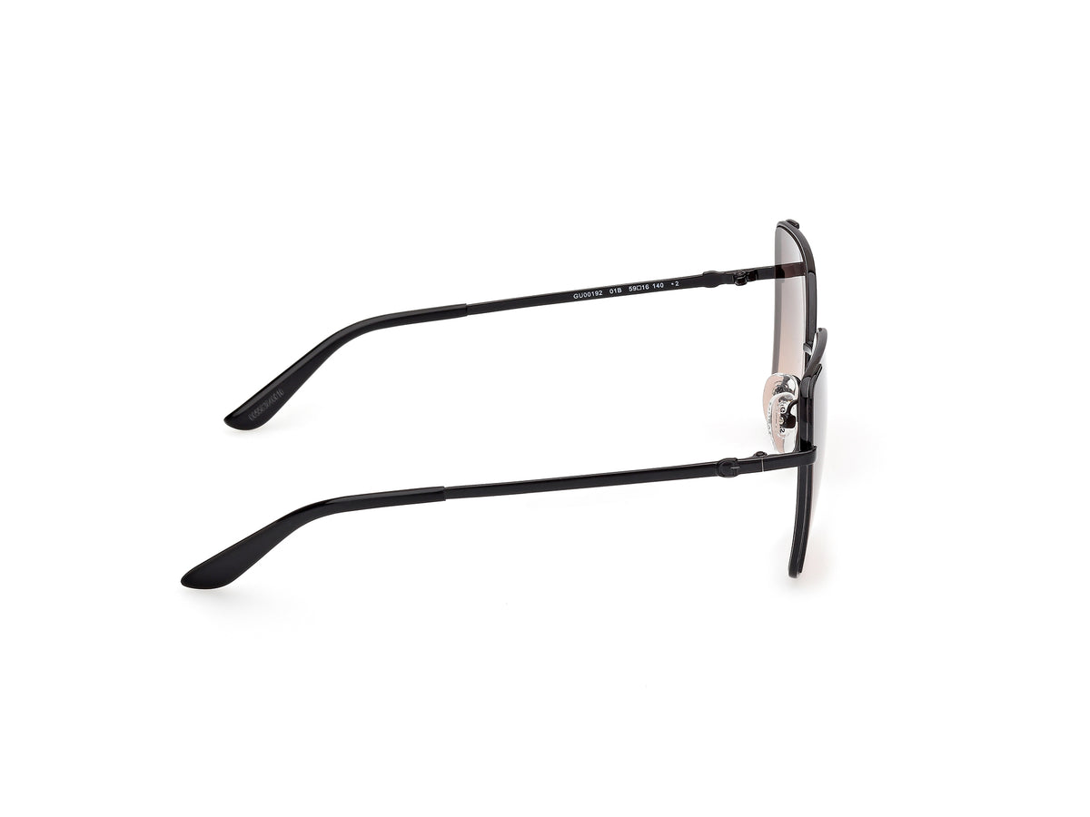 Guess GU001925901B shiny black  / gradient smoke