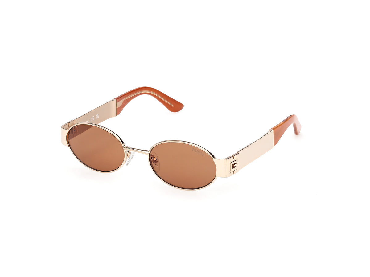 Guess GU00262 Shiny Deep Gold/Brown Lenses