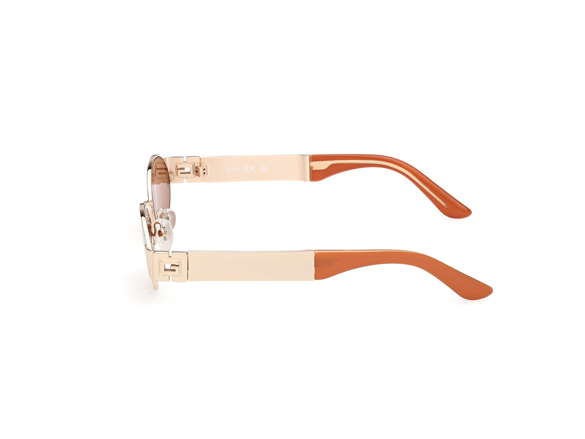 Guess GU00262 Shiny Deep Gold/Brown Lenses