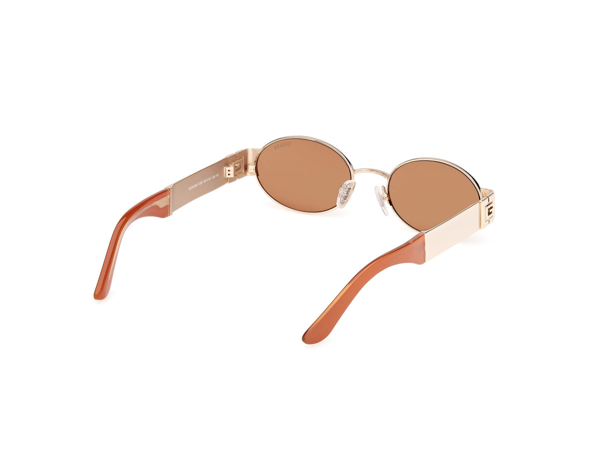 Guess GU00262 Shiny Deep Gold/Brown Lenses
