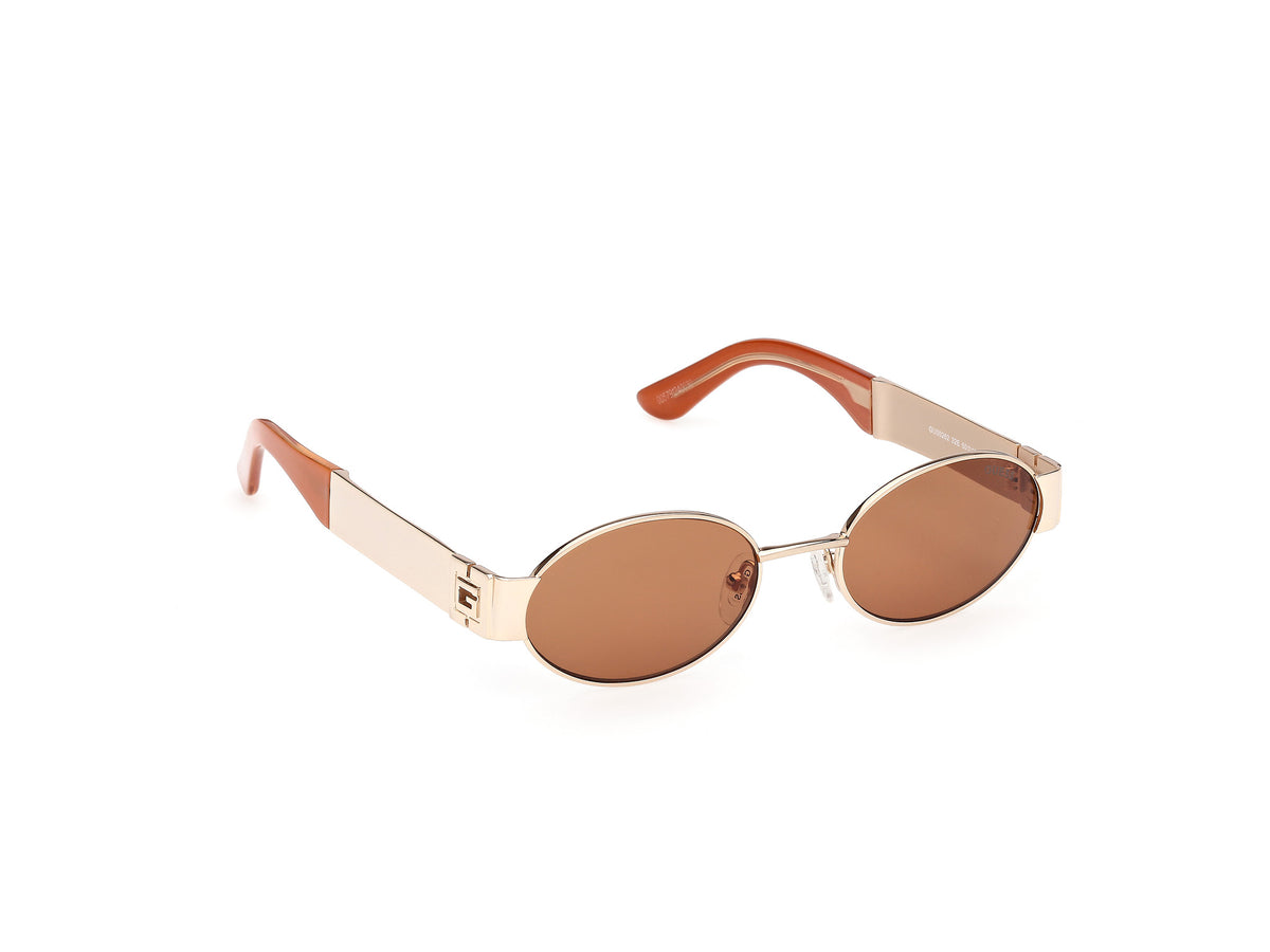 Guess GU00262 Shiny Deep Gold/Brown Lenses