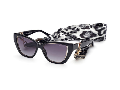 Guess GU781601B54 shiny black  / gradient smoke