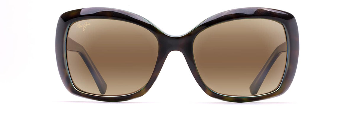 Maui Jim Orchid H735-10P Tortoise w/Peacock  / HCL® Bronze Polarised - Blue Star Eyewear