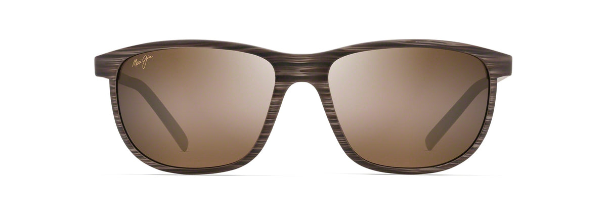 Maui Jim Lele Kawa H811-25C Brown Stripe  / HCL® Bronze Polarised - Blue Star Eyewear