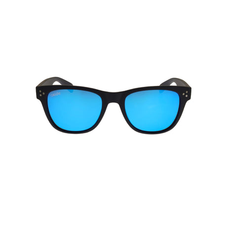 Oxide Horizon Matt Black - Blue Mirror - Blue Star Eyewear