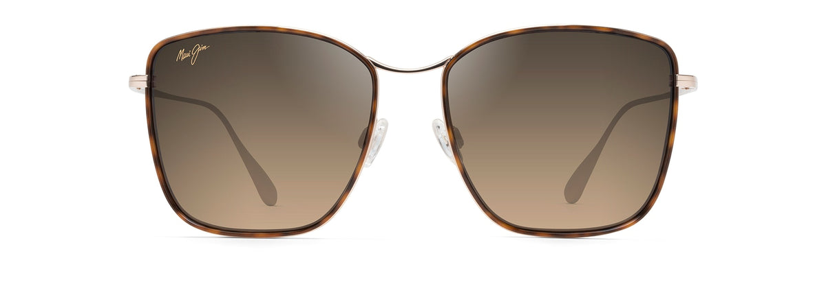 Maui Jim Tiger Lily HS561-10 Dark Tortoise W/Gold/ HCL® Bronze