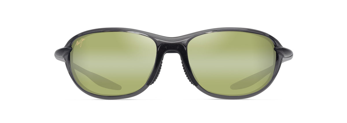 Maui Jim Hookipa Ultra R HT339-14 Metal Shiny Trans Dark Grey/ Maui HTâ„¢