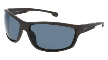 INVU Ultra Polarised Sunglasses  -  IA22414A Matt Metallic Grey w/  Solid Grey