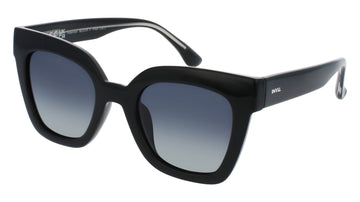 INVU Ultra Polarised Sunglasses  -  IB22426A Black/Crystal w/  Gradient Grey