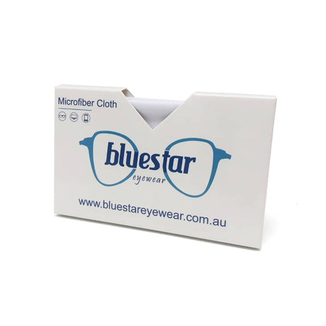 White Cleaning Cloth Large - Blue Star Eyewear