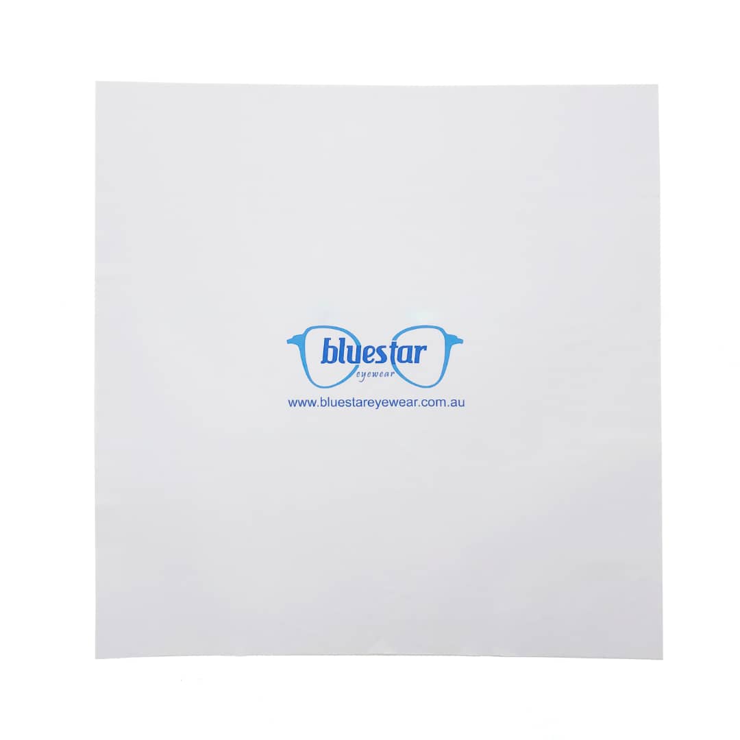 White Cleaning Cloth Large - Blue Star Eyewear