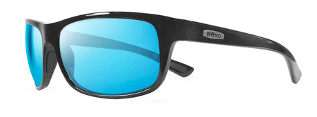 Revo Jude Matte Black H2O Blue - Blue Star Eyewear