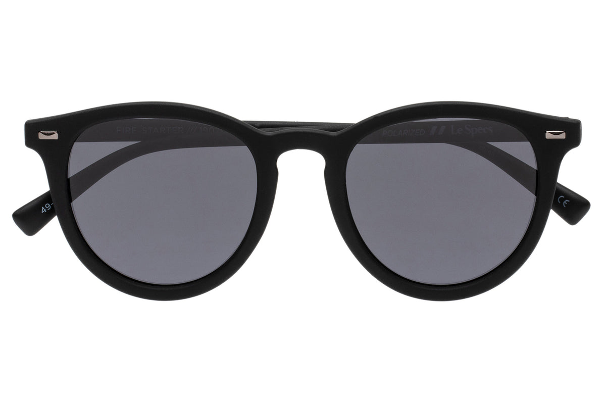 Le Specs LSP1902042 Black Rubber/ Smoke Mono Polarized