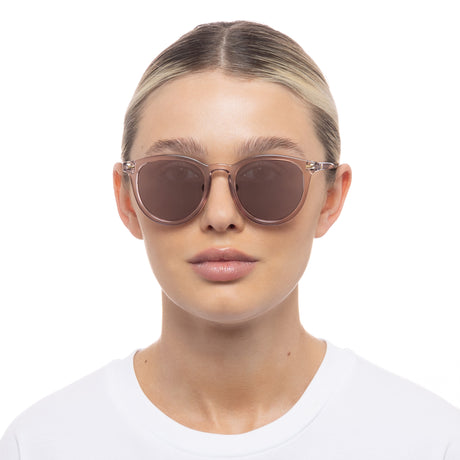 Le Specs Fire Starter LSP2352214 Rosewater/ Rose Mirror Lens