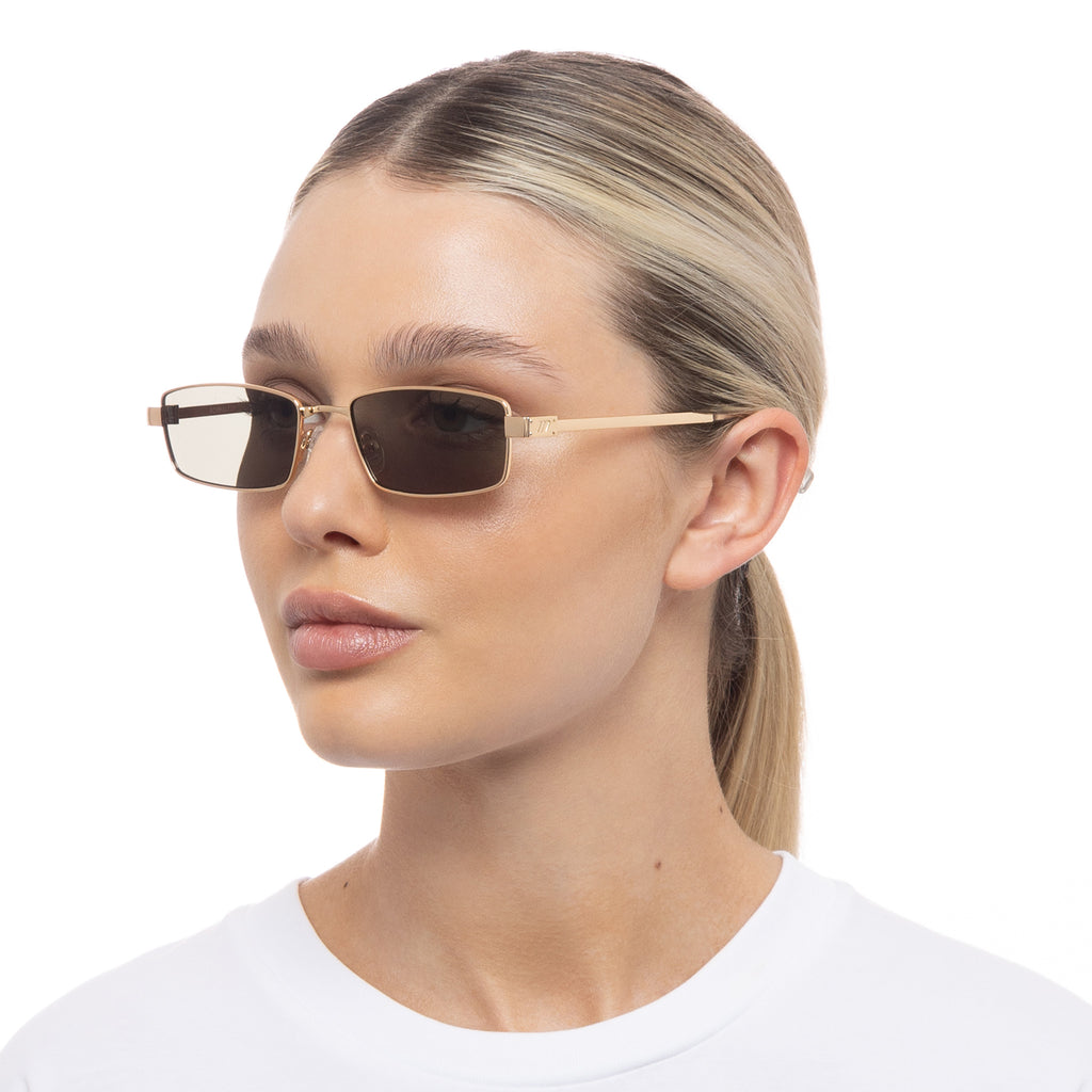 Le Specs Bizarro LSP2352228 Bright Gold / Clear/ Khaki Mono