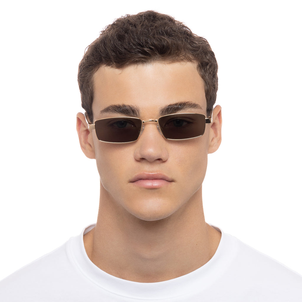 Le Specs Bizarro LSP2352228 Bright Gold / Clear/ Khaki Mono