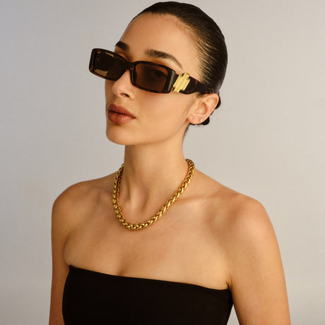 Le Specs Cruel Intentions LSP2452334 Tortoise/ Teak Mono Lens