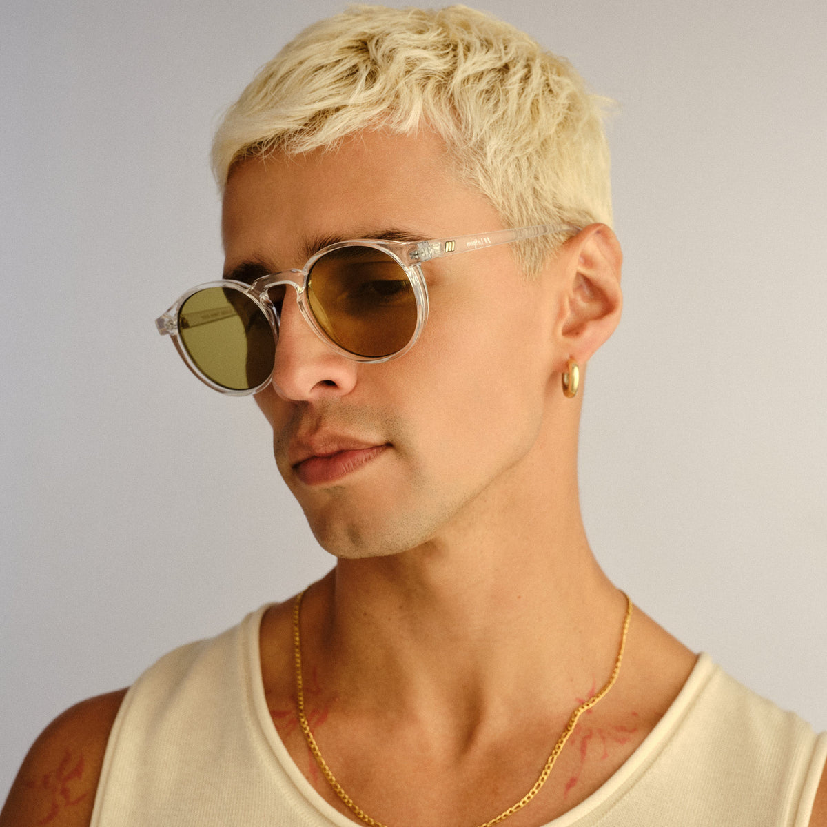 Le Specs Teen Spirit Deux LSP2452347 Clear/ Olive Mono