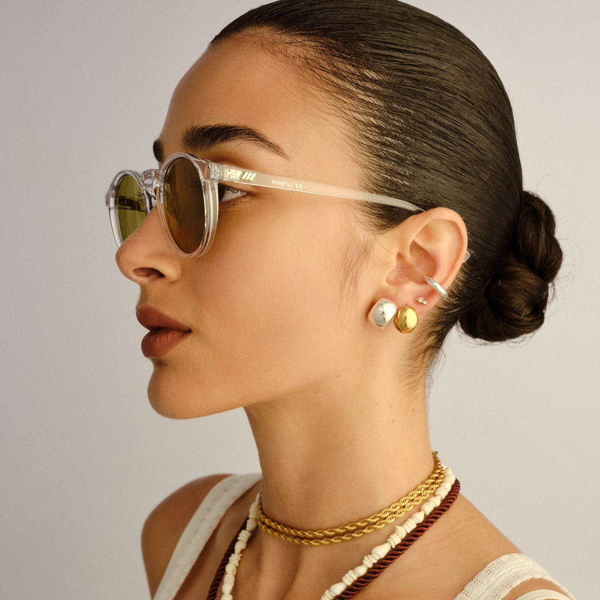 Le Specs Teen Spirit Deux LSP2452347 Clear/ Olive Mono